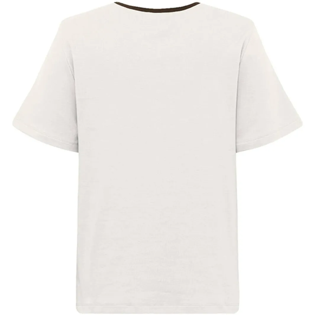 Hot Gossia Basgo Tee G2850 Creme