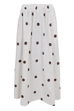 Black Colour Bcabbie Skirt 40728 Coffee Dot