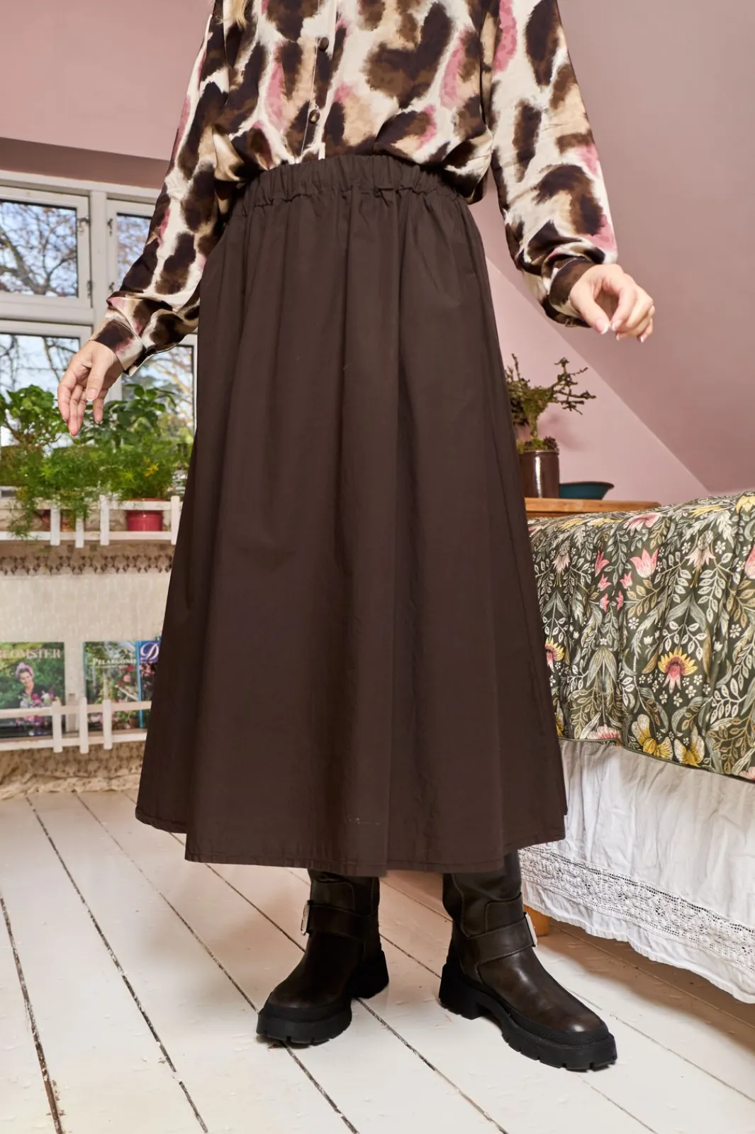 Sale Black Colour Bcabbie Skirt 40903 Coffee
