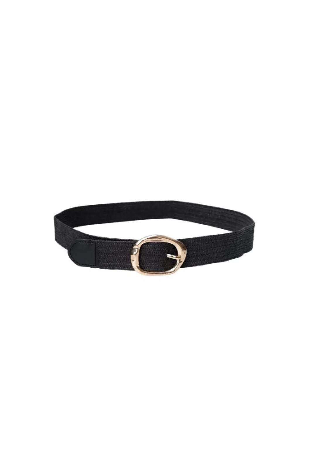 New Black Colour Bcalf Waist Belt 10325 Black