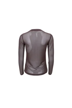 Best Black Colour Bcannie Mesh Blouse 3846 Shirts