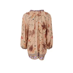 Clearance Black Colour Bcart Crepe Blouse 41030 Lt. Nougat
