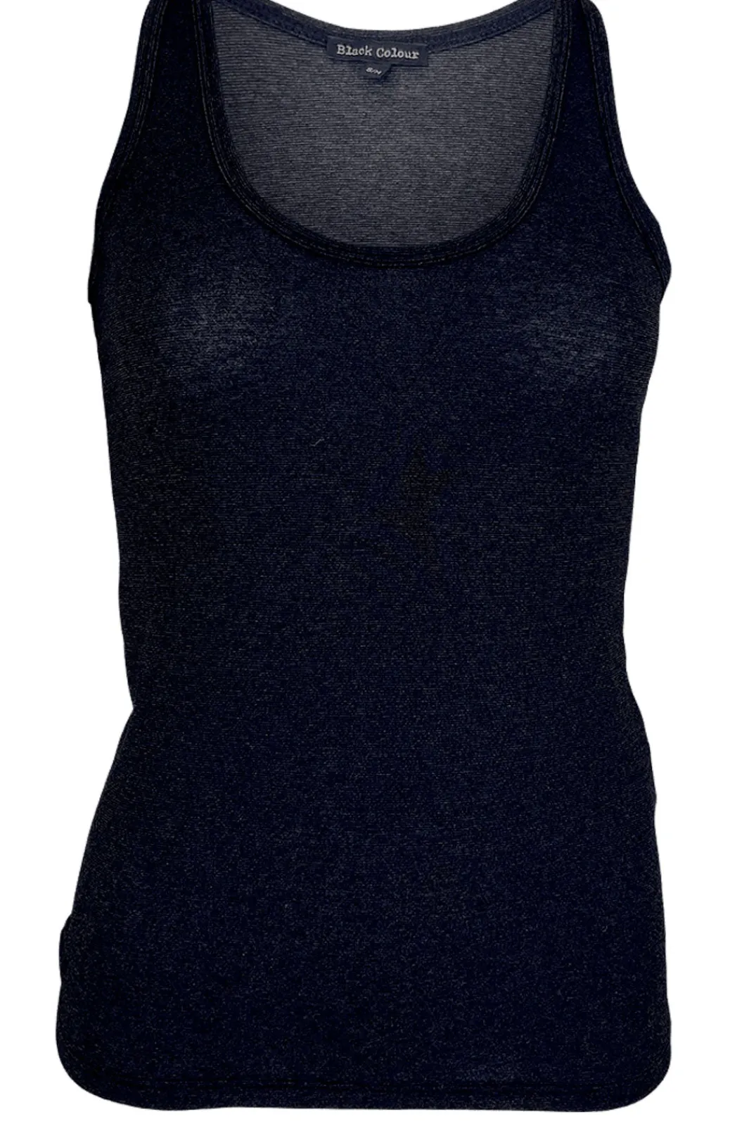 Clearance Black Colour BcbCFaye Lurex Top Black/Black