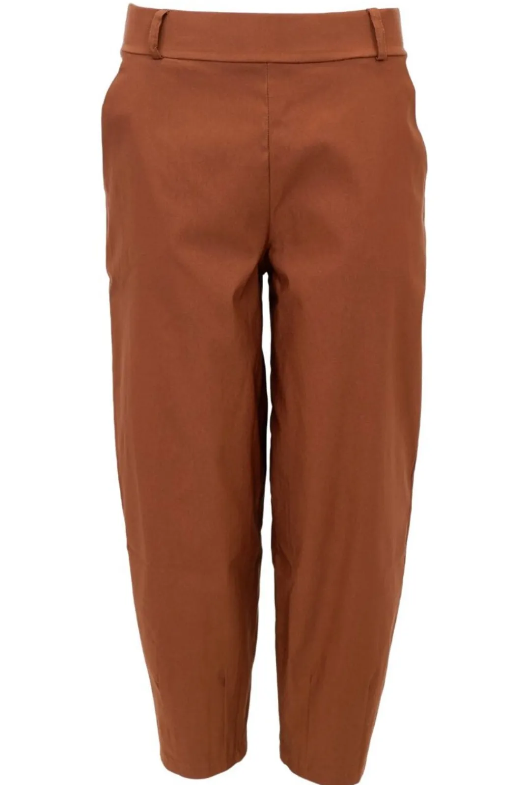 Clearance Black Colour Bcbeverly Barrel Pant 41010 Camel