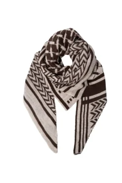 Discount Black Colour Bcbex Triangle Scarf 208279 Mocca