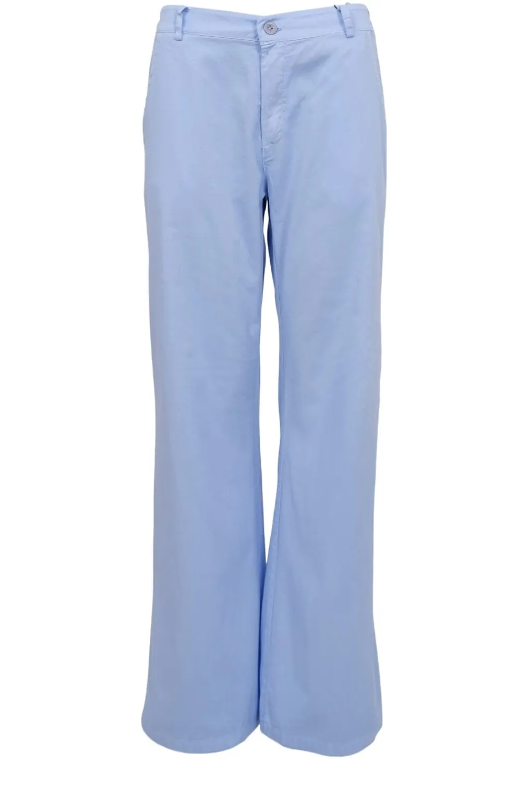 New Black Colour Bcbox Canvas Stretch Pant 40443 Sky Blue