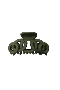Outlet Black Colour Bcchain Medium Matt Hair Claw Army