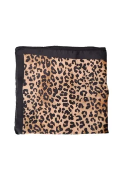 Online Black Colour Bcdalby Satin Scarf Leopard