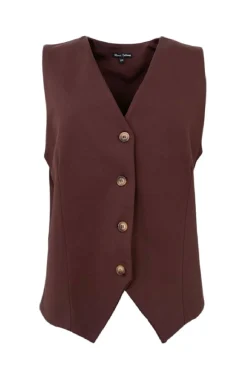 New Black Colour Bcdavi Casual Vest 40991 Coffee
