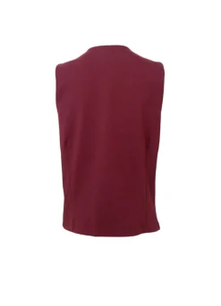 Outlet Black Colour Bcdavi Casual Vest 40991 Plum