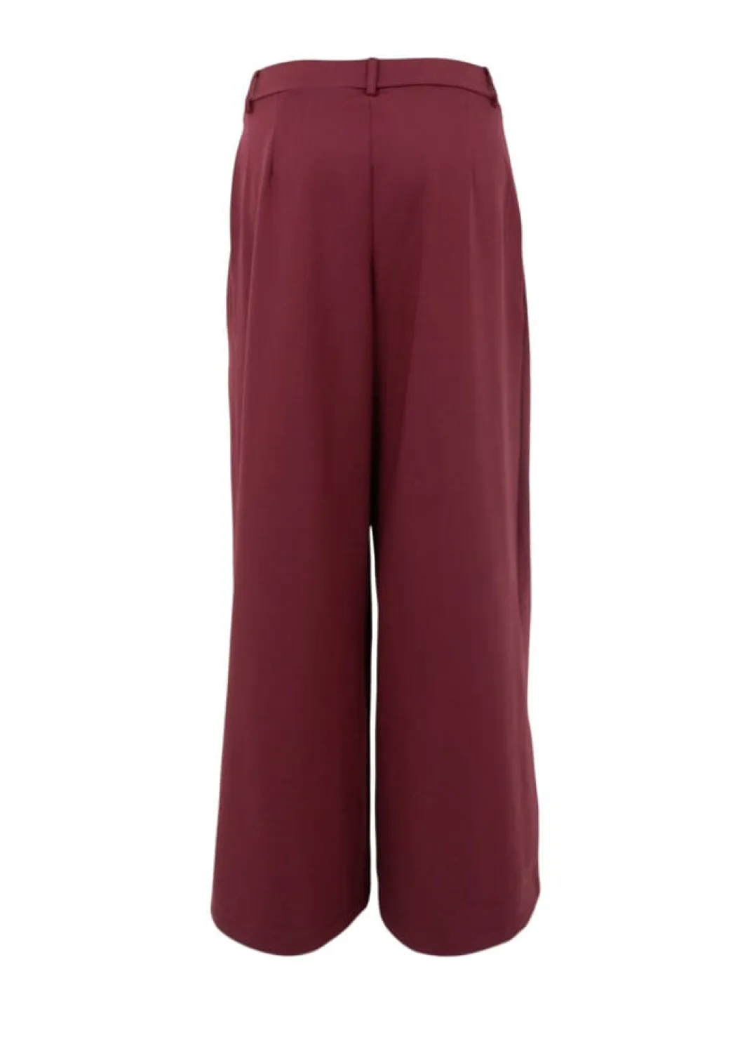 Clearance Black Colour Bcdavi Wideleg Pant 40974 Plum