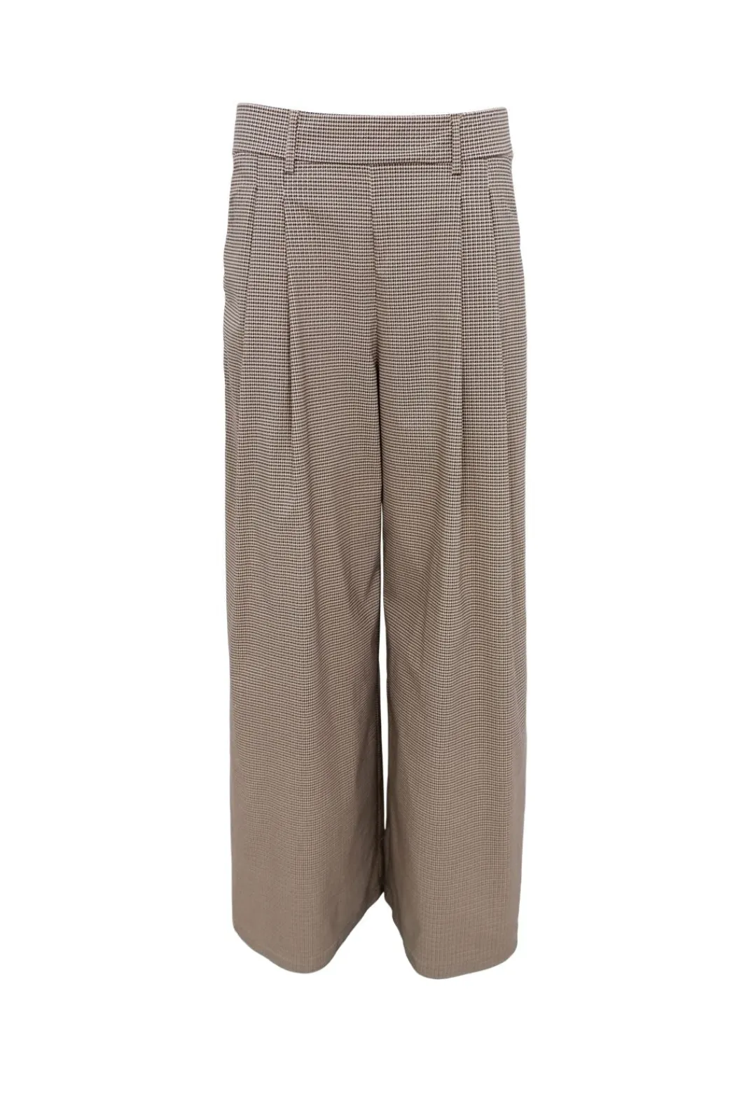New Black Colour Bcdavina Art Wideleg Pant 41052 Brown