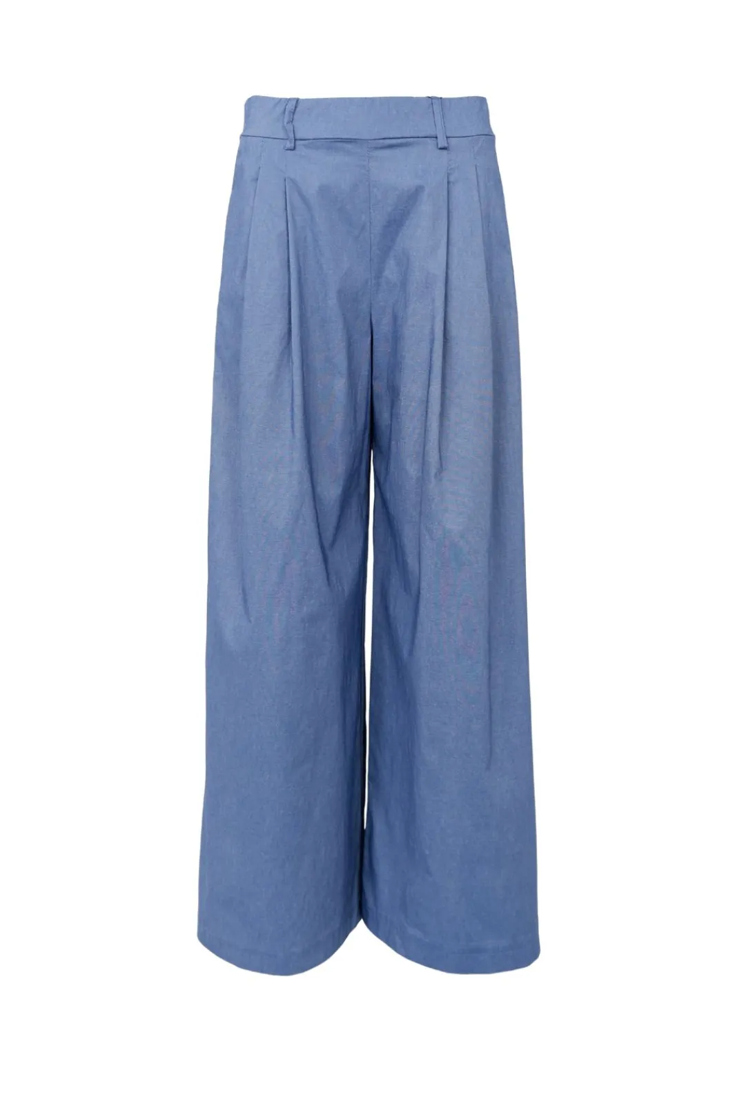New Black Colour Bcdavina Wideleg Pant 40865 Lt. Denim Melange
