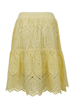 Online Black Colour Bcella Skirt 40874 Lt. Yellow