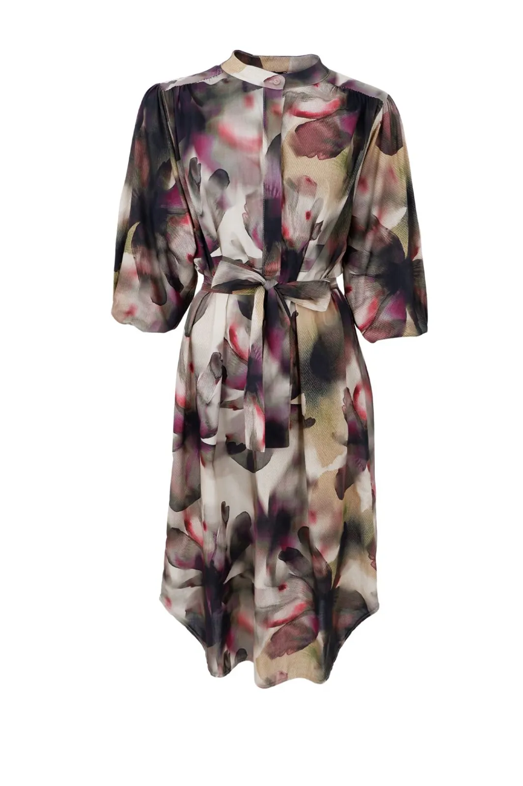 Sale Black Colour Bcfilora Dress 40904 Plum Flower