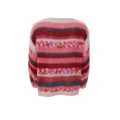 Sale Black Colour Bcfontana Multi Striped Jumper 1222 Berry