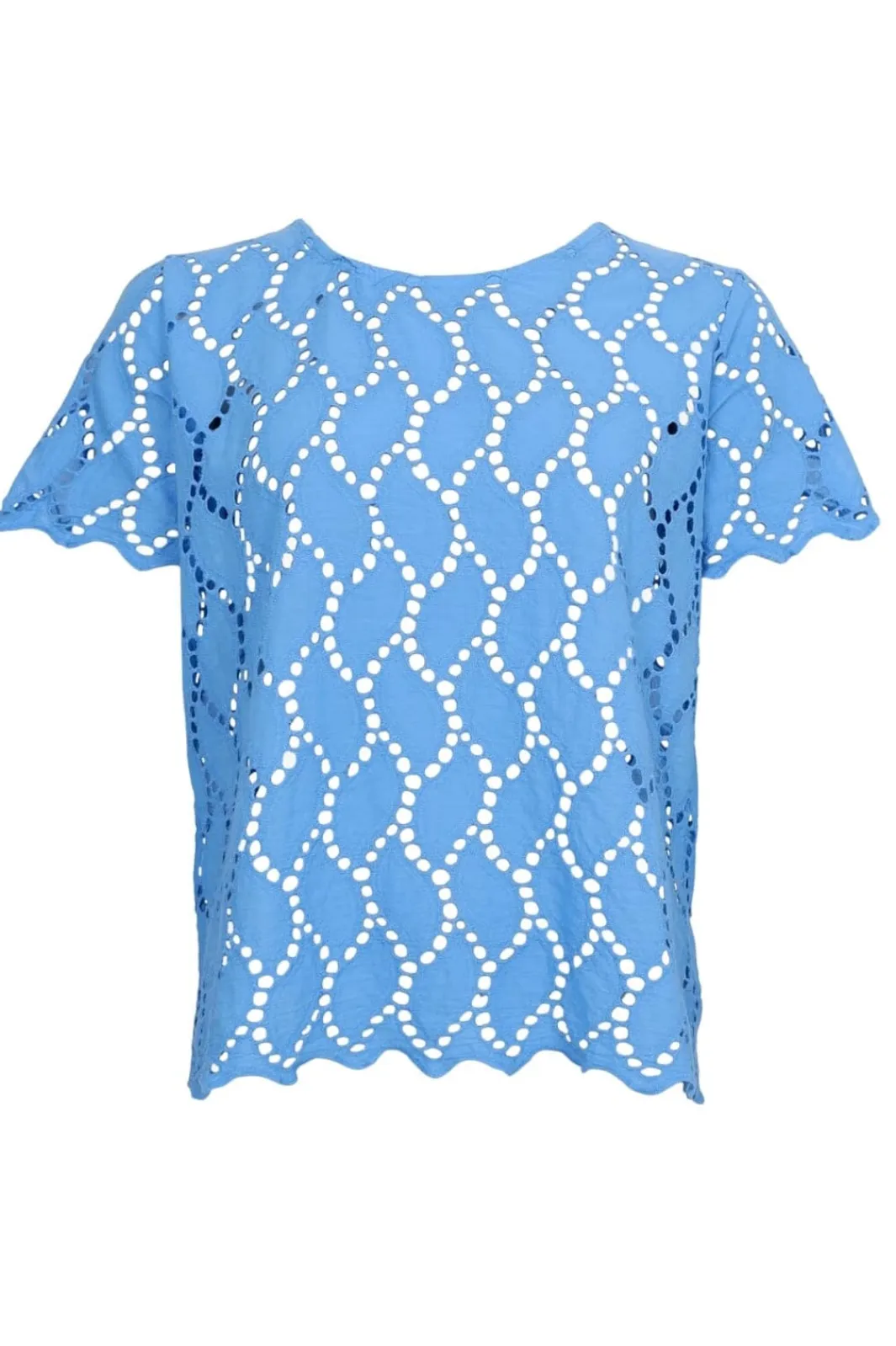 Best Black Colour Bcfreya Ss Tee Blouse 40864 Ocean Blue