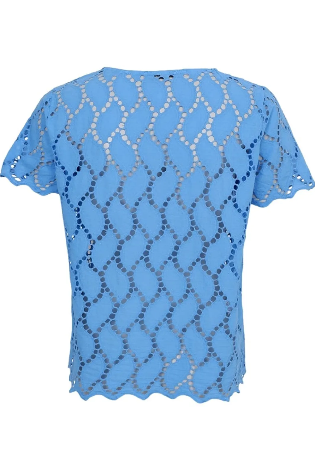 Best Black Colour Bcfreya Ss Tee Blouse 40864 Ocean Blue