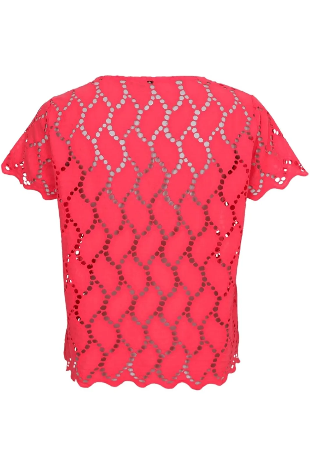 Sale Black Colour Bcfreya Ss Tee Blouse 40864 Red
