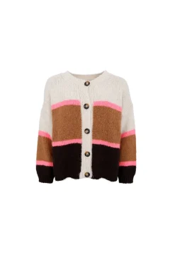 New Black Colour Bchildur Knit Cardigan 1233 Camel