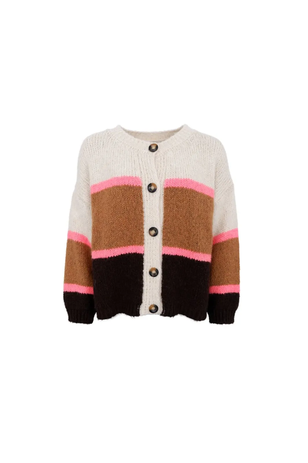 New Black Colour Bchildur Knit Cardigan 1233 Camel