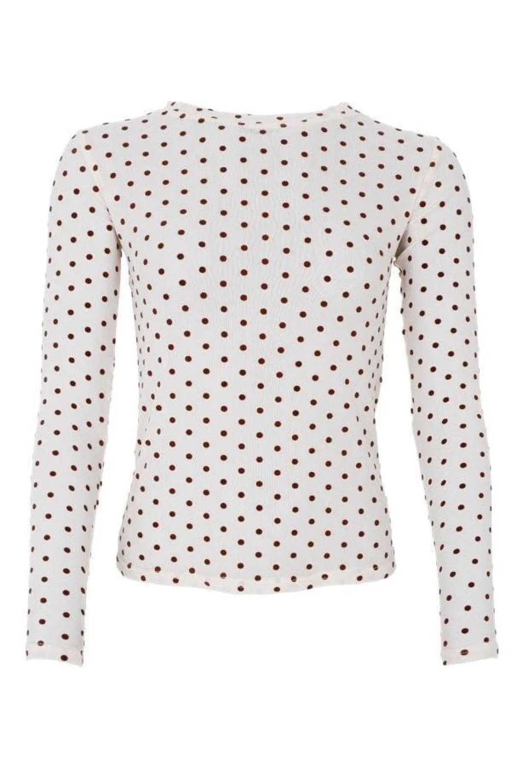 Sale Black Colour Bcjennie Dotted Mesh Blouse 40611 Shirts