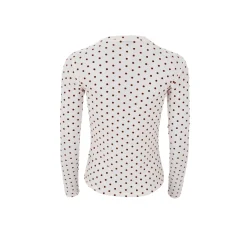 Sale Black Colour Bcjennie Dotted Mesh Blouse 40611 Shirts