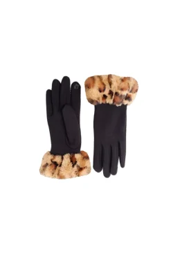Discount Black Colour Bclinea Leo Gloves 8013 Black W. Leo