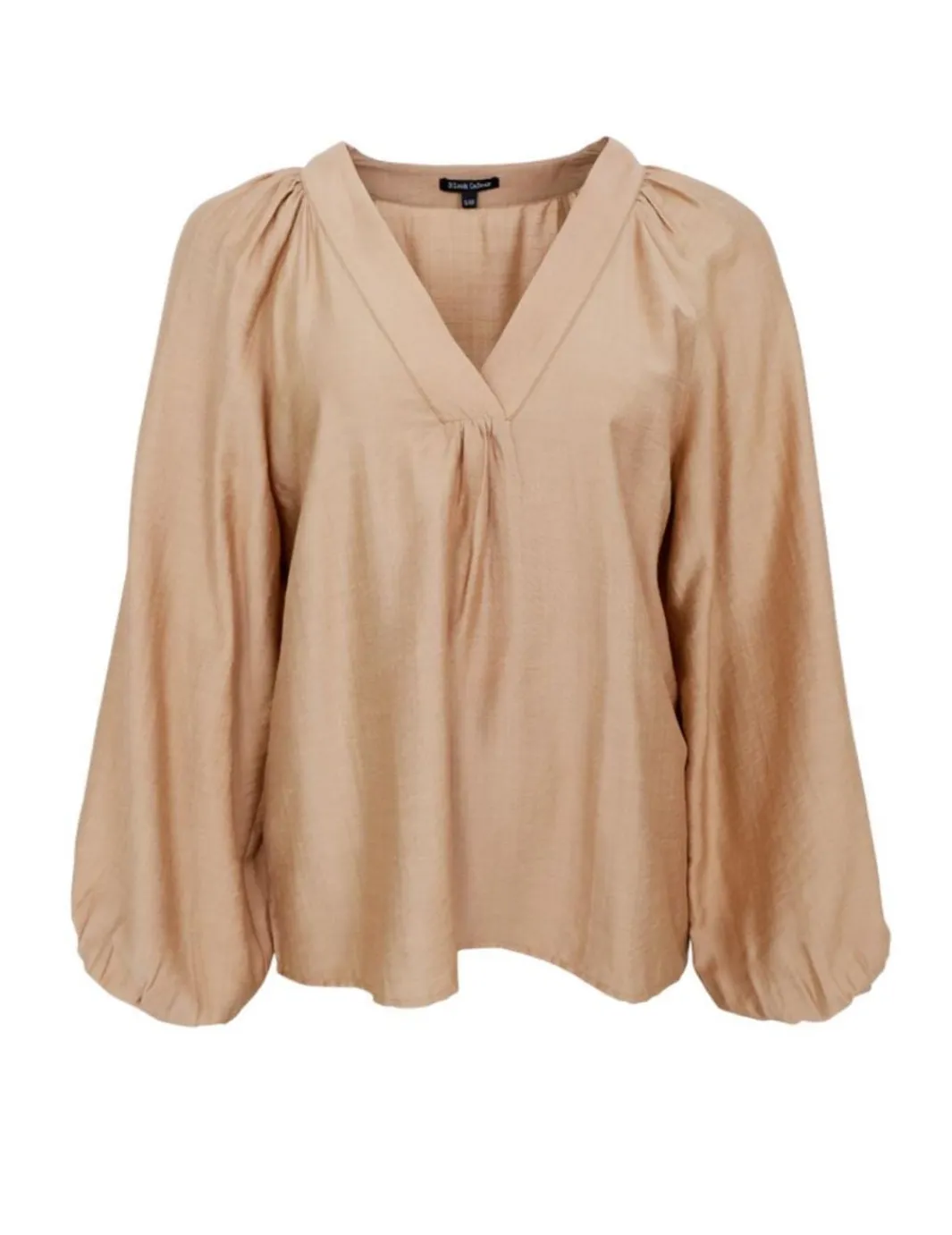 Hot Black Colour Bcluisa Raglan Blouse 40917 Caramel
