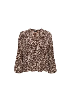 Best Black Colour Bcluna Blouse 39228 Golden Toffee