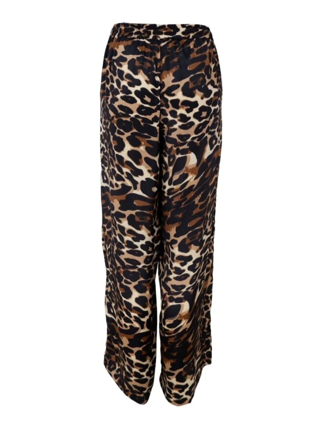 Clearance Black Colour Bcluna Straight Pant Leopard