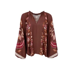 Online Black Colour Bcmarigold Blouse 41024 Coffee