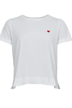 Black Colour Bcmay S/S Heart Tee 40871 Shirts