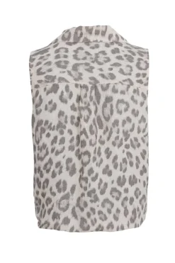 Outlet Black Colour Bcmelina Sleeveless Tie Shirt 40911 Natural Leo