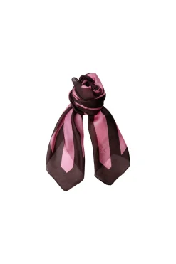 Sale Black Colour Bcnalira Silk Scarf 208419 Winter Rose