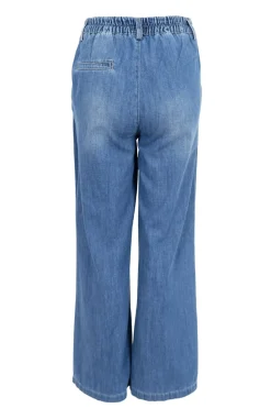 Best Black Colour Bcnettie 2-Tone Box Jeans 40893 Mid Blue Wash