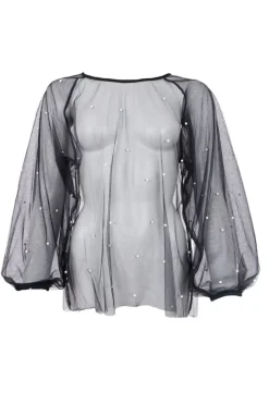 Online Black Colour Bcperla Ls Blouse 40979 Black