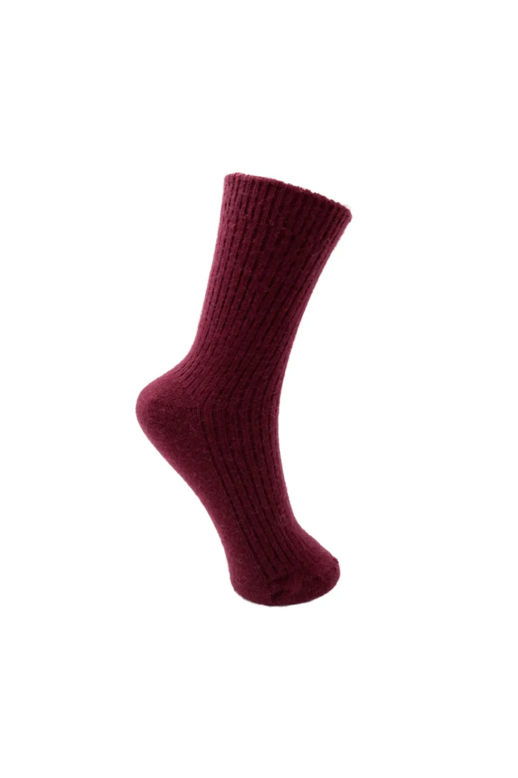 Outlet Black Colour Bcronja Wool Sock 4184 Wine