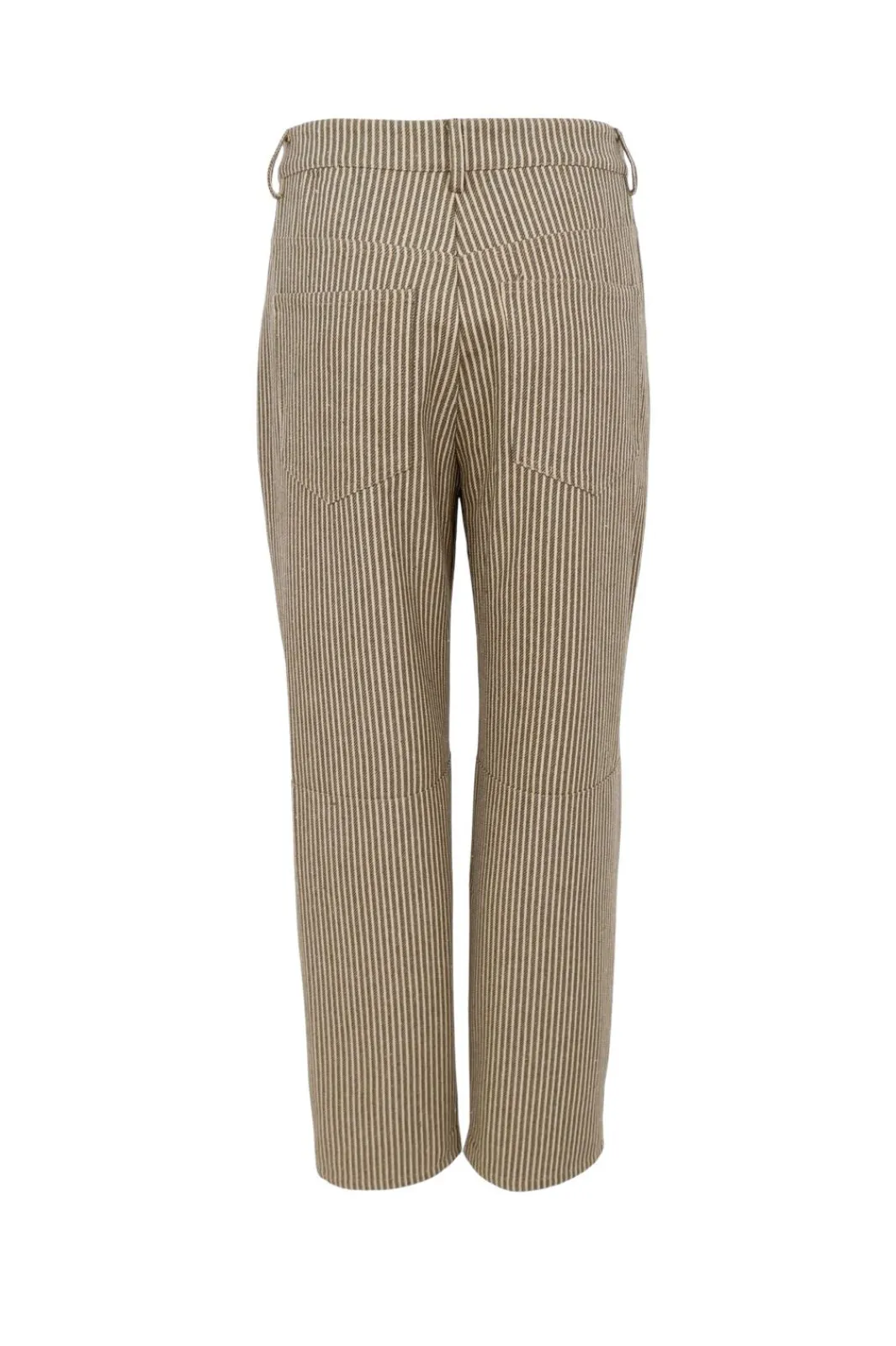Black Colour Bcross Striped Jeans 40830 Olive Stripe