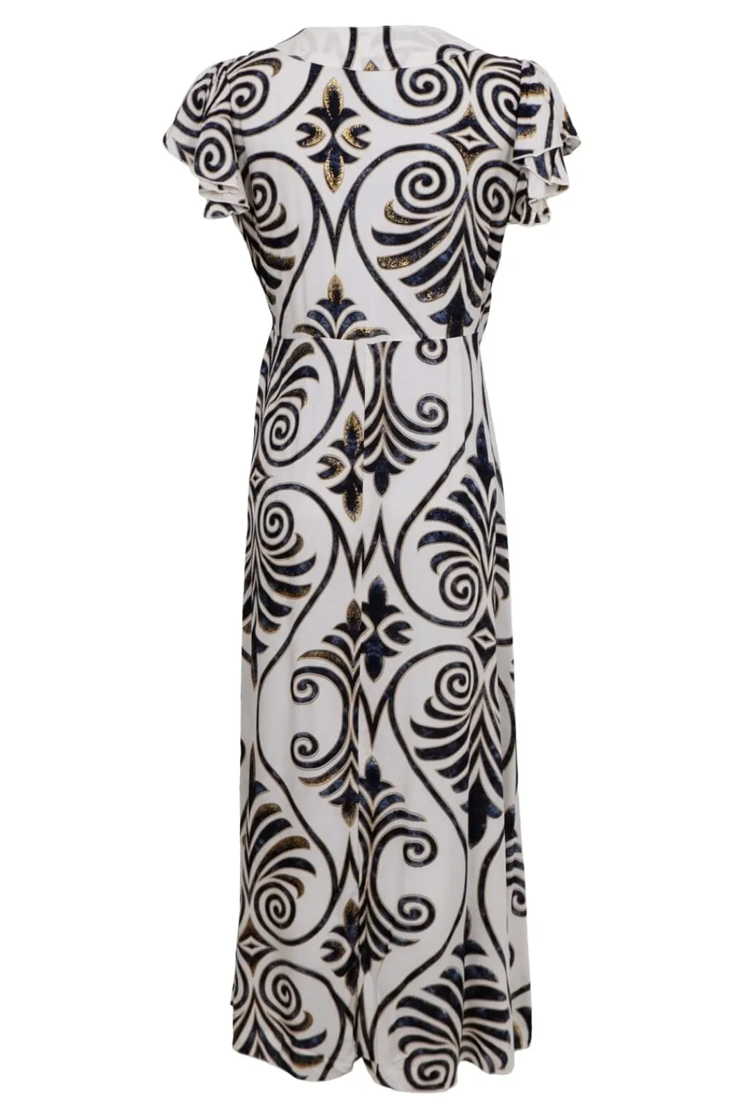 New Black Colour Bcstella Wrap Dress 39609 Malaka White