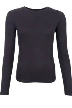 Black Colour Bctea Ls Tee 40694