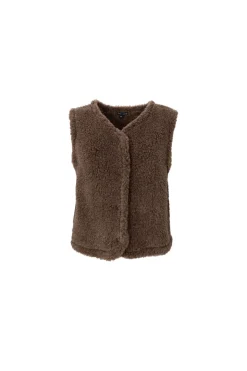 Hot Black Colour Bcteddy Vest 40939 Taupe