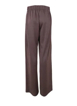 Black Colour Bctoni Pleated Pant 41020 Coffee