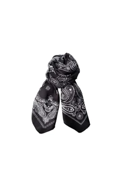Black Colour Bctrish Mini Scarf 3654 Black