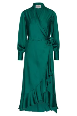 Online Karmamia Bea Dress Dark Green