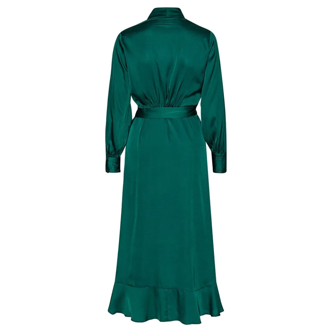 Online Karmamia Bea Dress Dark Green
