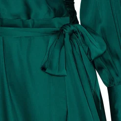 Online Karmamia Bea Dress Dark Green