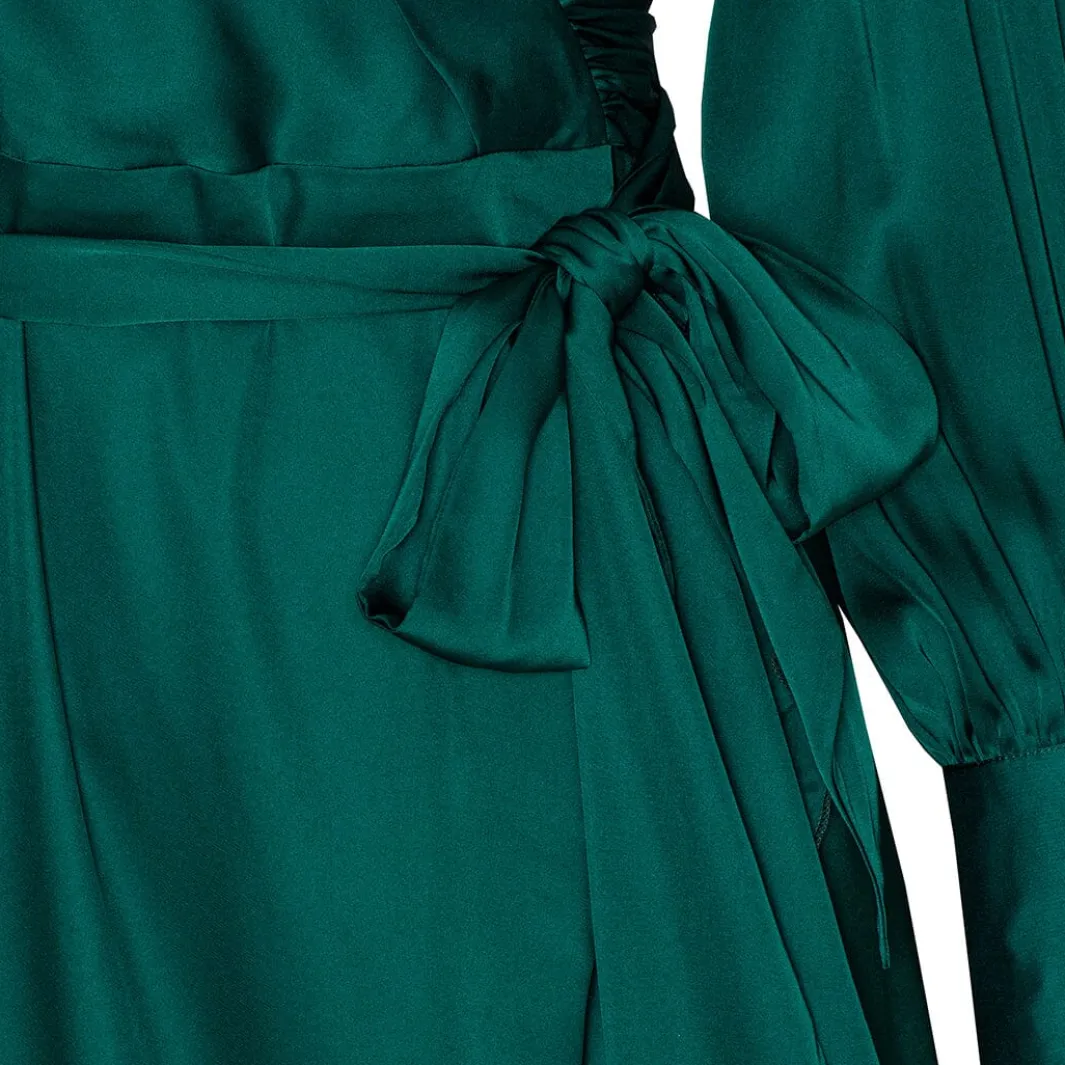 Online Karmamia Bea Dress Dark Green