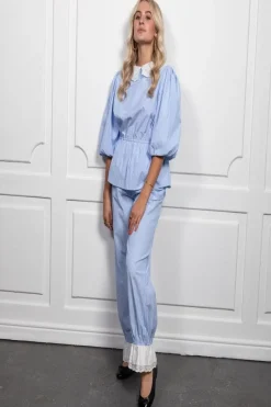 New Stories From The Atelier By Copenhagen Shoes Beach Lovers Pants 456 Light Blue