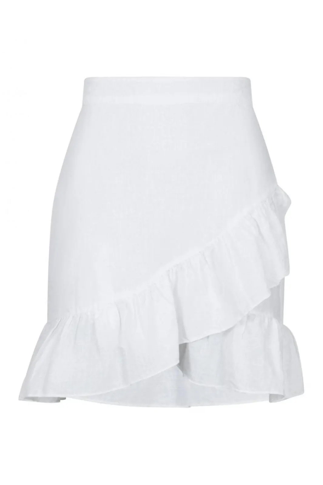 Outlet Neo Noir Bekka Linen Skirt White